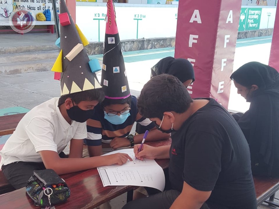 JafferyAcademy's tweet photo. Year 6 candidates honing their Mathematical skills during this awesome #MathMarathon. We love the math hats!!! Do you?
#maths #mathmarathon #juniorschool #jafferyacademymombasa https://t.co/2pDSxPE3wi