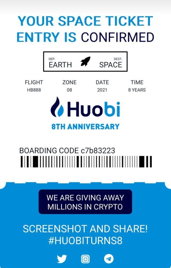 AcongSaidin's tweet photo. #HUOBITURNS8 https://t.co/J4vQC2D3hX