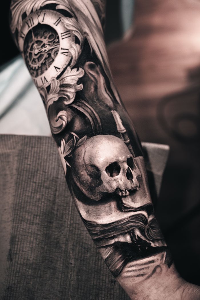 125 Skull Tattoos That Look Absolutely Menacing  Wild Tattoo Art