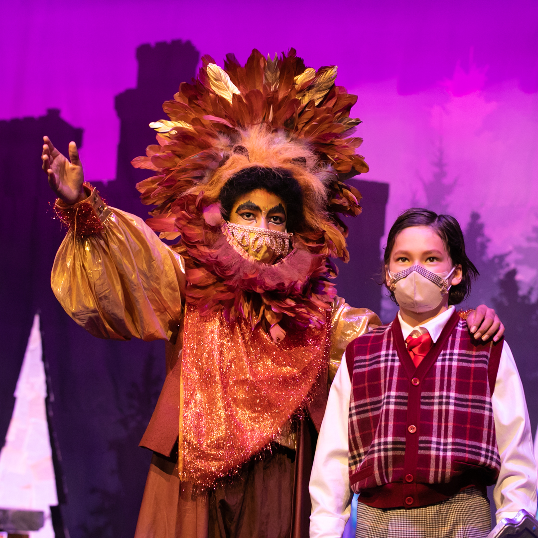 SFS1912's tweet photo. Some journeys take us far from home. Some adventures lead us to our destiny. The Year 5 and 6 production of The Lion, the Witch and the Wardrobe captivated audiences this week. Congratulations to the cast and crew! #sfs1912 https://t.co/qgJFNglJxS