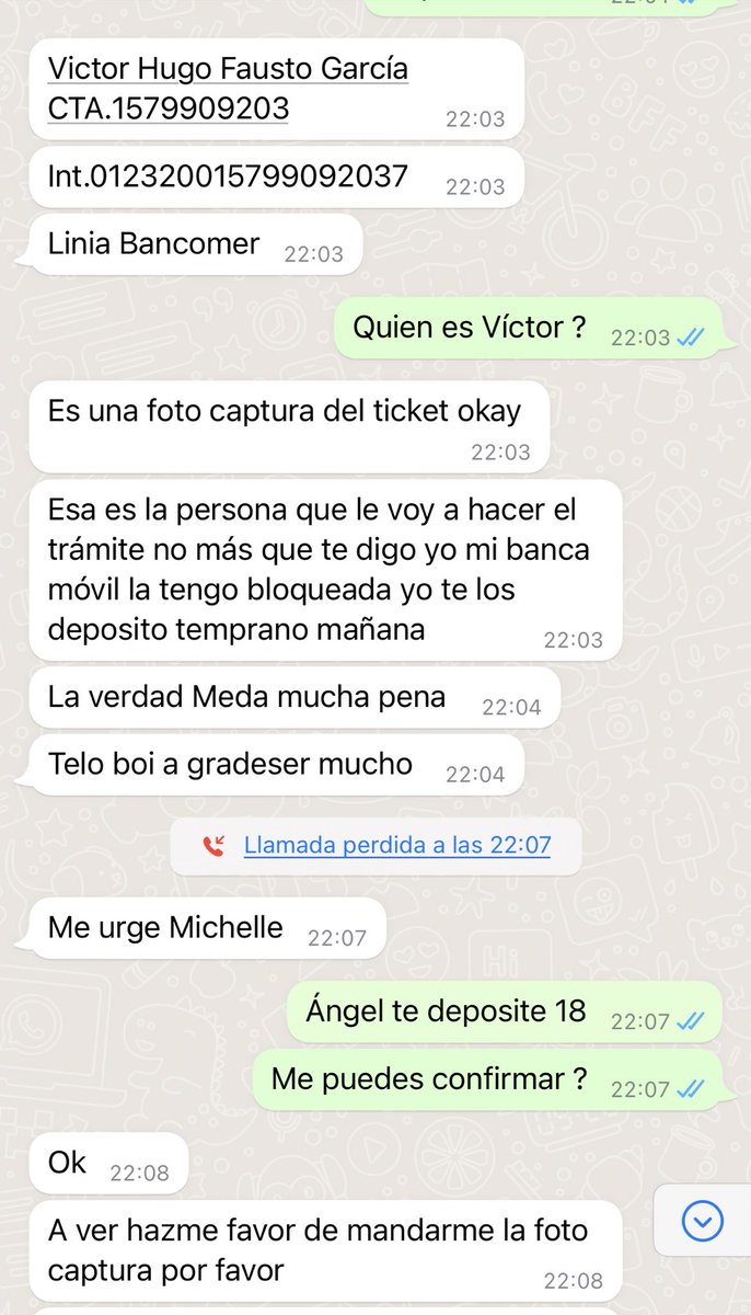 michelleriveraa's tweet photo. Yo , jugando con los sentimientos de un estafador por chat en este momento 

¡Cuiden sus datos personales! Abundan los “robawhatsapp” https://t.co/UVDKlPJ6Xw