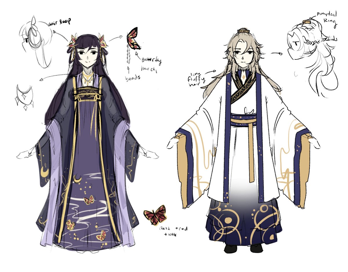 by_sunnie's tweet photo. #almonaweek Day 5: Mythology (Butterfly Lovers)
Reference for a collab with @Euterpeus_ https://t.co/2m4Edil7YE