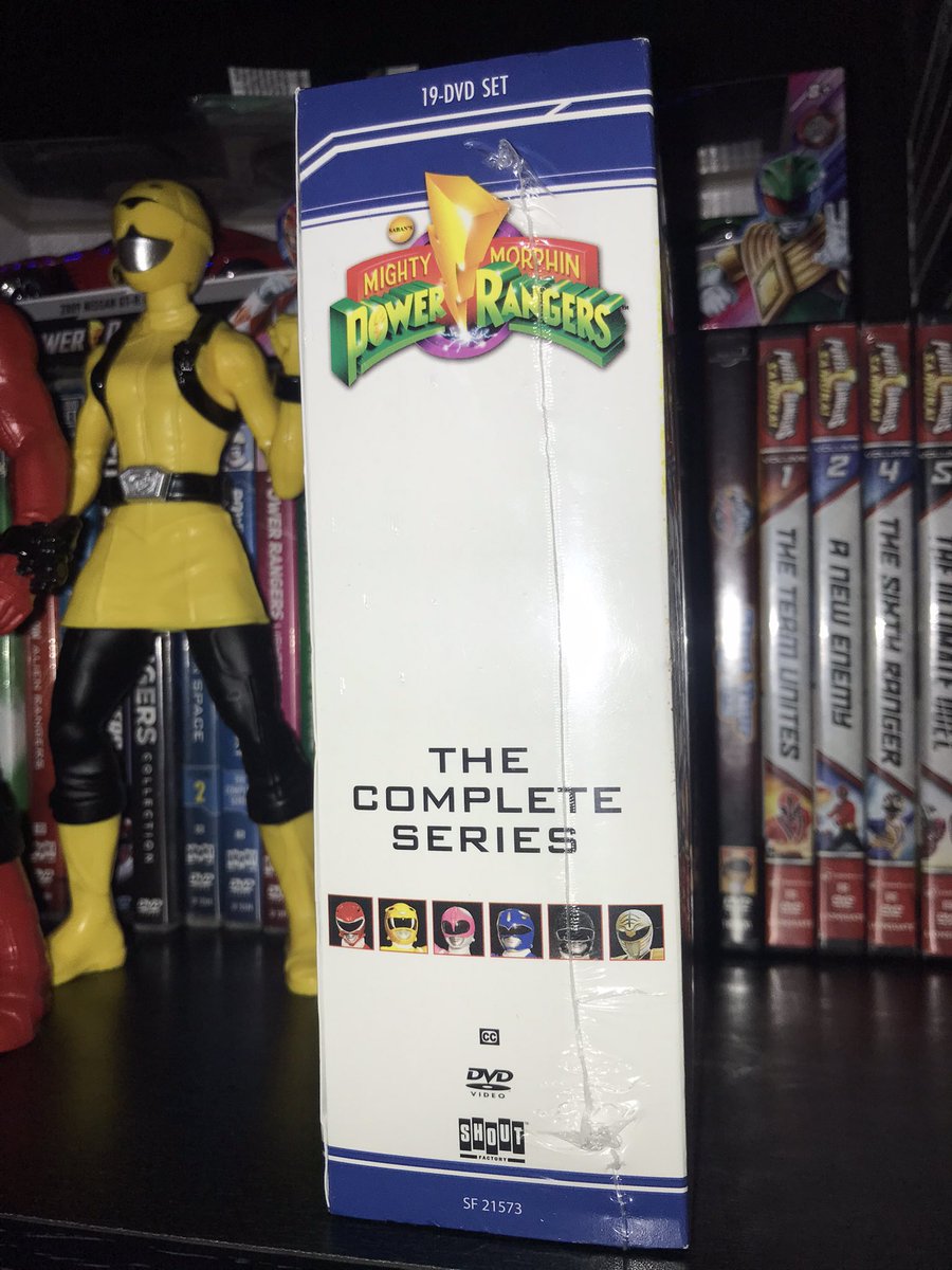 #MMPR The Complete Series Boxset ⚡️ #PowerRangers