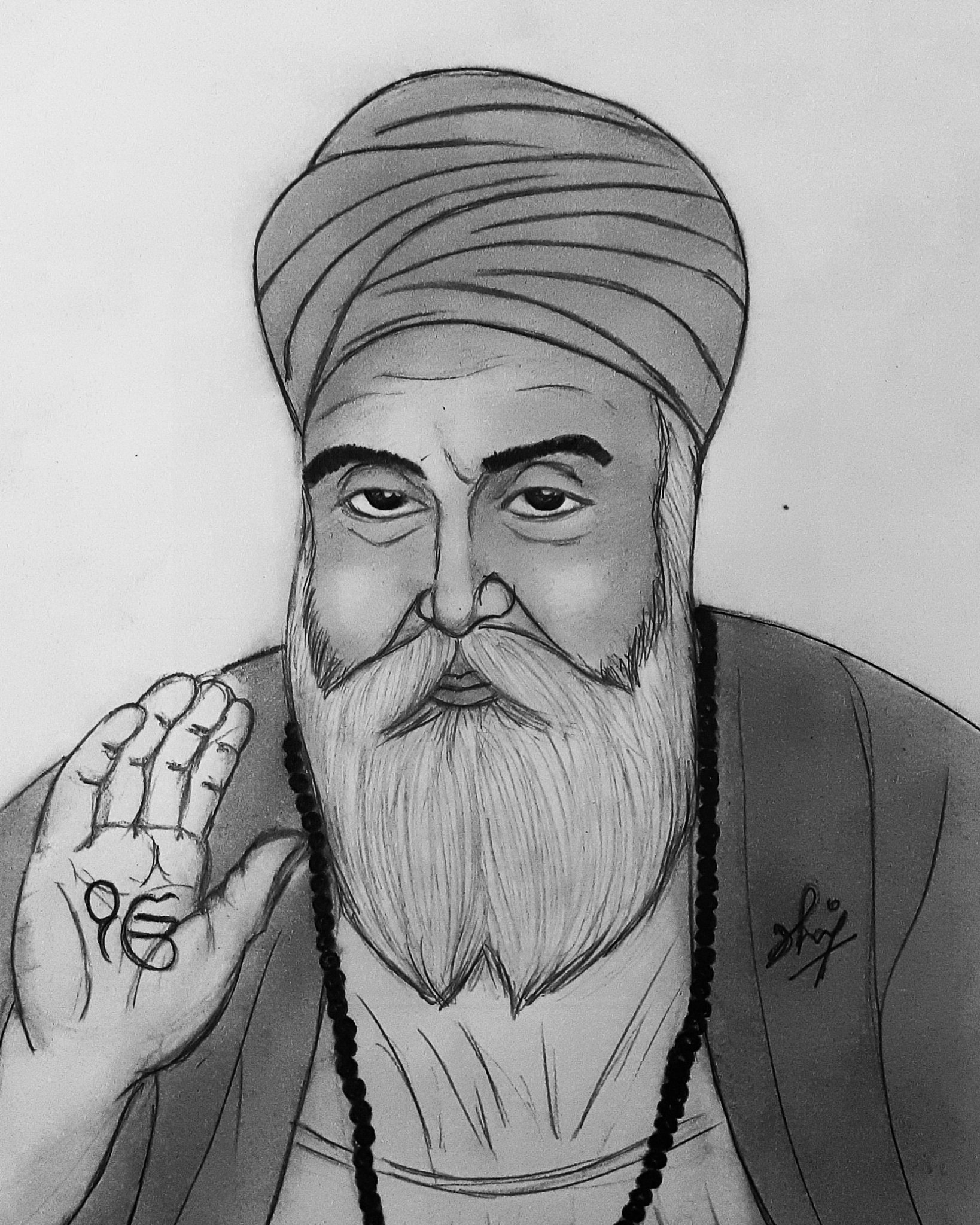 Share more than 138 guru nanak jayanti drawing latest