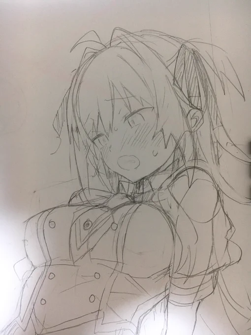 今回も使わない下書きいっぱいでた 
