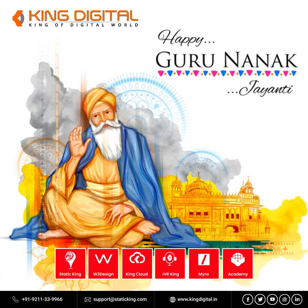 KingDigitalPL's tweet photo. May Guru Nanak Dev Ji fulfill all that wishes and shower his blessings on your foreverπππ»
.
.
.
.
.
.
.
#kdpl
#kingdigital
#kingofdigitalworld
#staticking
#GuruNanakDevJi
#Waheguruji
#GuruNanakJayanti
#bulksmprovider
#website
#animation https://t.co/KV4gvZ2V0b