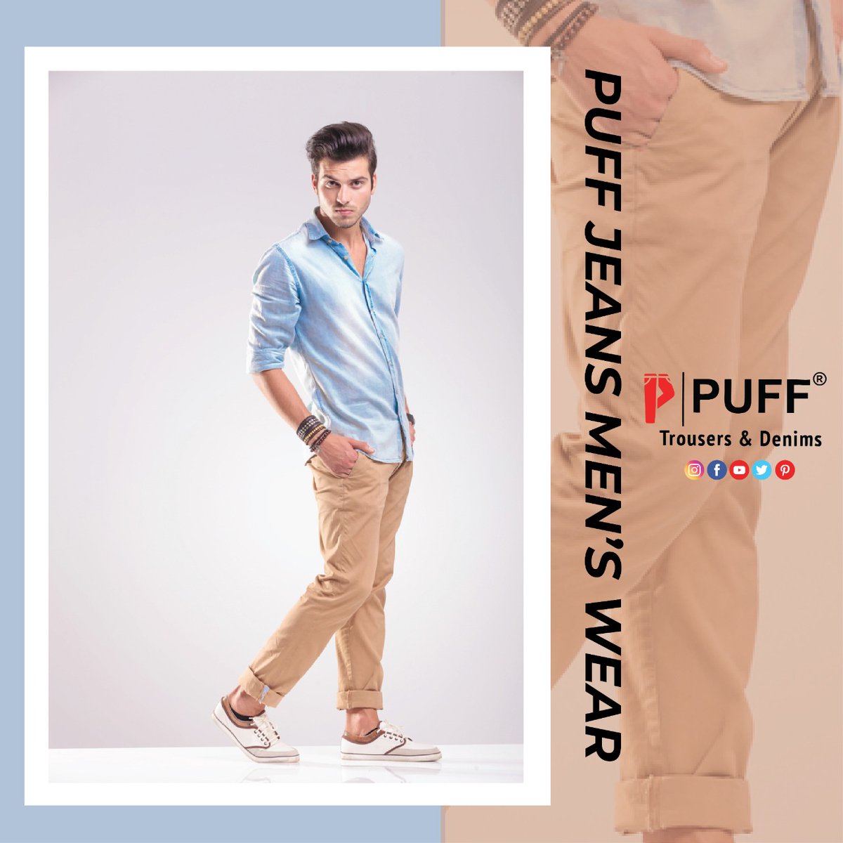 puff_jeans's tweet photo. Enhance your look with a wide range of stylish menswear from Dragon Hill for a perfect casual look 🤩💯
•
#ShopPUFFJeans #ShopNow #ShopTheLook
•
•
#PUFFJeans #PUFFJeans Lifestyle #PUFFJeansSS21 #StepOutInStyle #KnowYourStyle #CasualLook #SpringSummerCollection https://t.co/eBoW8CZrdT