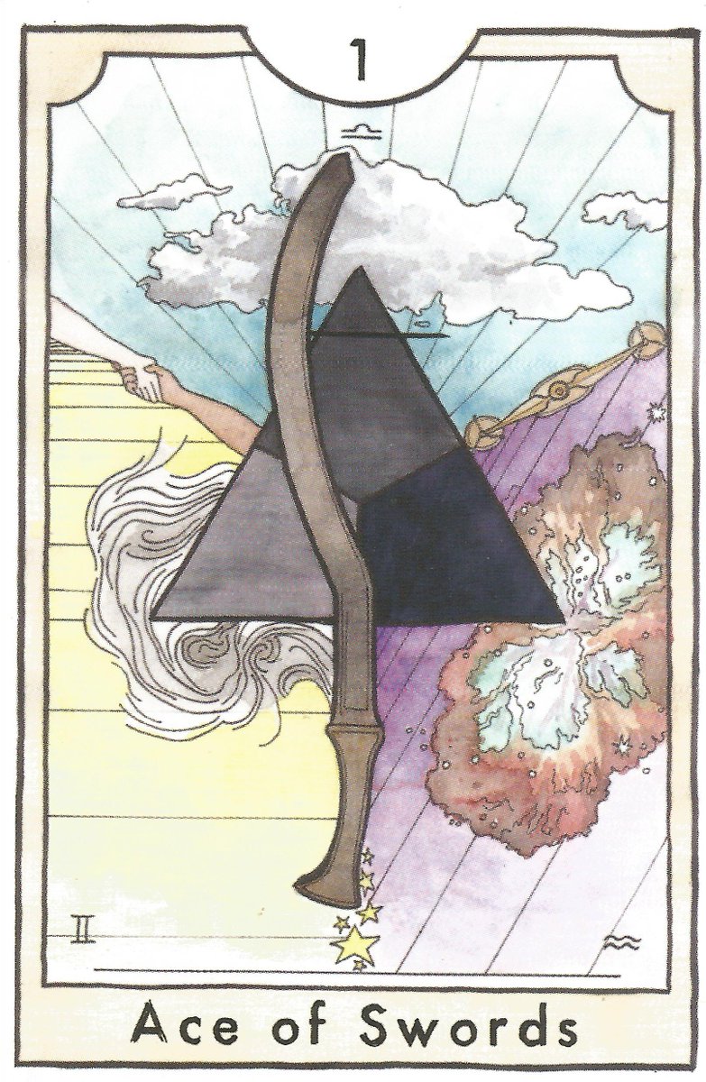 FatCatHormonal's tweet photo. @KittenXKristina Ace of Swords: Choose how you use your intellect wisely. There may be a brash communication, truth was or will be shared. It may be cold , but it will get to the heart of the matter. Mental clarity and new ideas can bring success. A sword can be double edged be mindful. https://t.co/ZdIhptUFzI