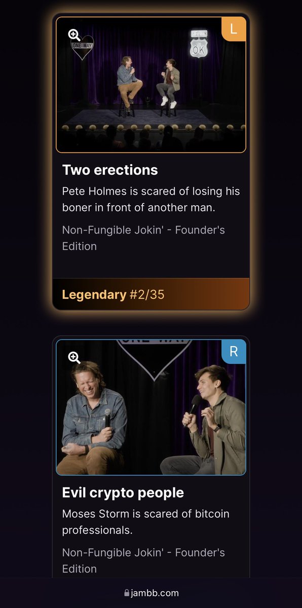 Nudge_Notes's tweet photo. @peteholmes and @MosesStorm didn’t get “stage fright” or “performance anxiety” in this legendary bit 😂 @JambbApp #ThisIsMyJambb #WhoDoesNumber2WorkFor https://t.co/PX9GtcLNxQ