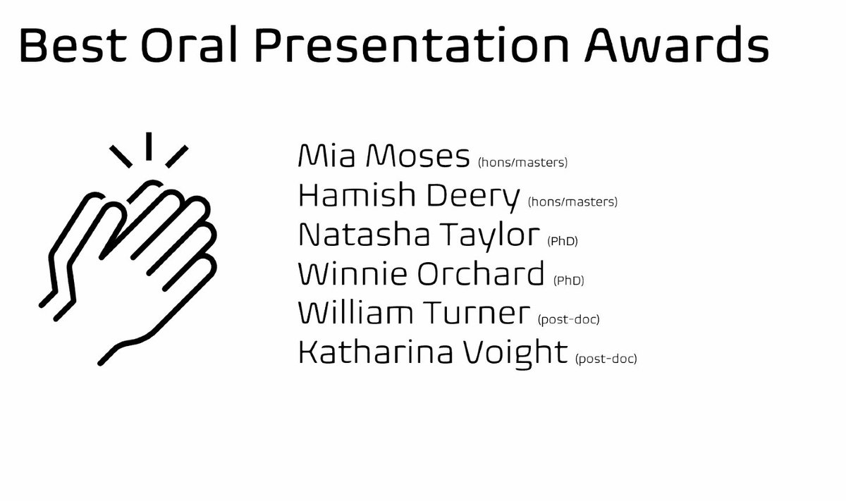 SharnaJamadar's tweet photo. #SupervisorPride: We smashed it at the @ACNS_Official meeting, taking out best oral presentation @katharinavoigt @OrchardWinnie @DeeryHamish, best poster @kelseyperrykkad, and Taylah Williams best rapid fire presentation for her HONOURS project! @Mon_Bio_Imaging @turnerinstitute https://t.co/mzN4Kwuz1x