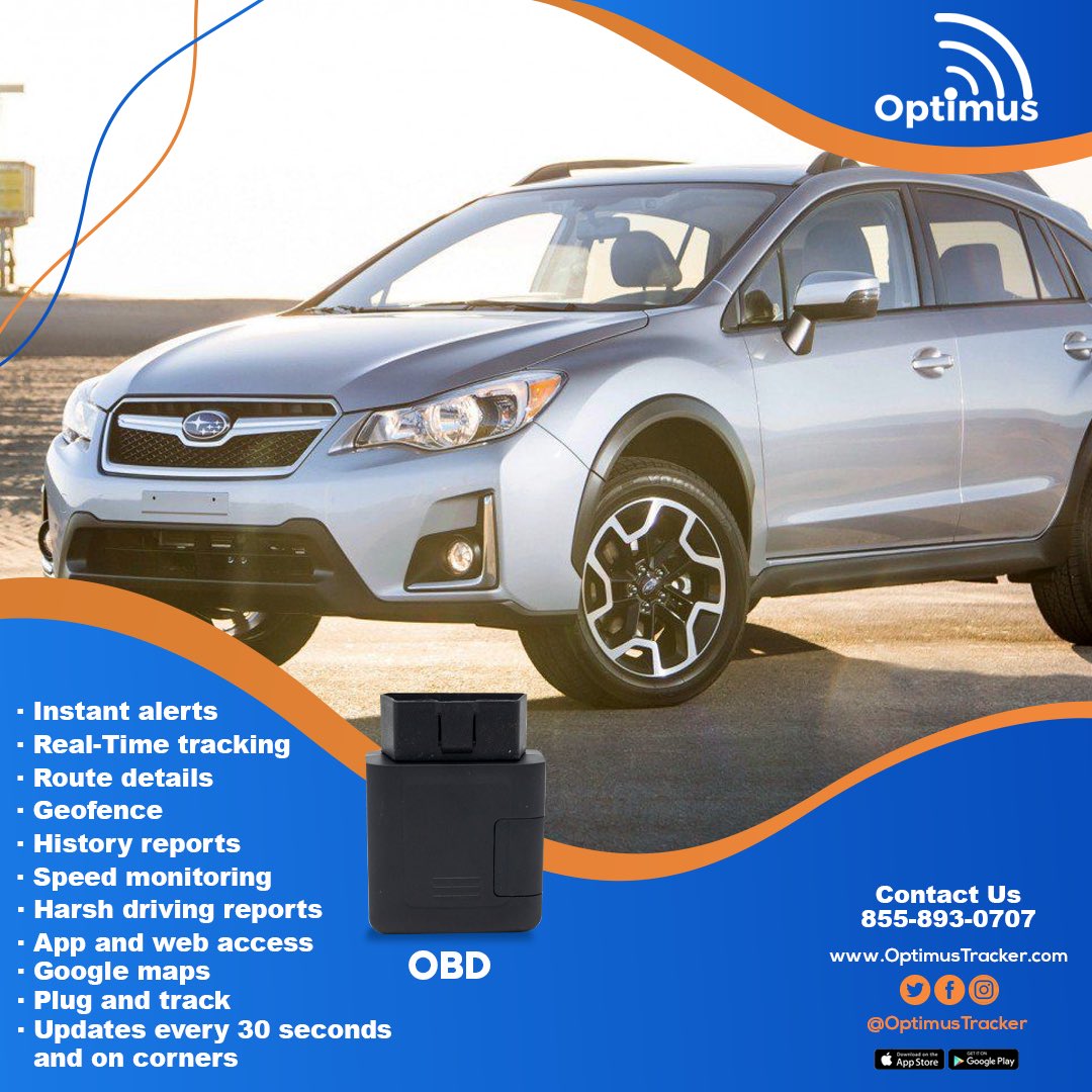 OptimusTracker's tweet photo. As easy as plug in and track, our Optimus OBD GPS Tracker has all the features you need to protect your vehicle and its occupants. 🚗

Learn more at: https://t.co/Yy3eXYrrFy!

#GPSTracker #OBDII #VehicleTracker #CarRental #Turo #CarFleet #Dealership #Travel #OptimusTracker https://t.co/iFHd4ww0FA