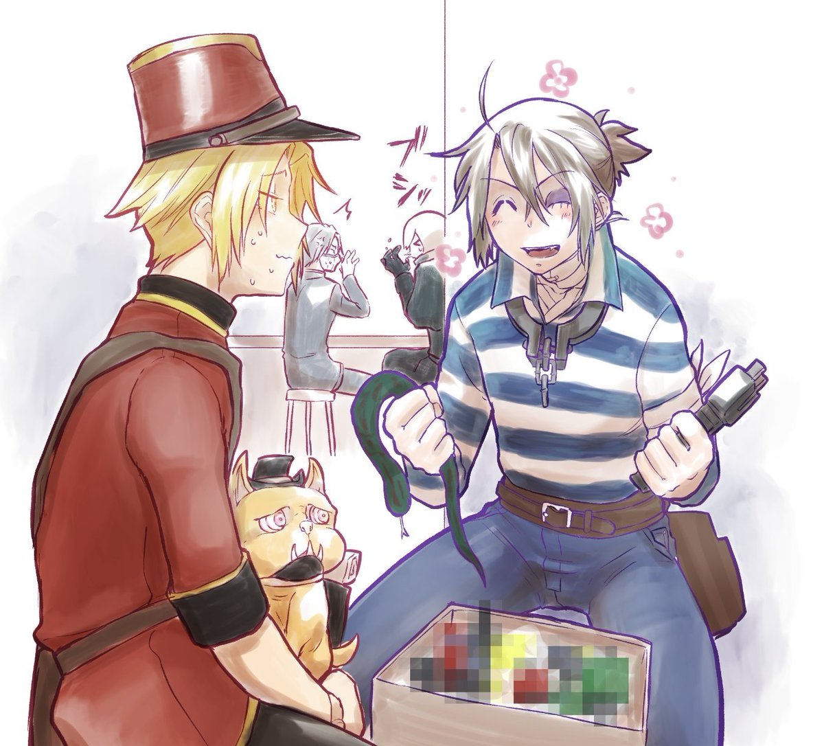 #今月描いた絵を晒そう
もう11月だったのに、10月のまとめを呟きそこねた。
もっぱら 墓囚 