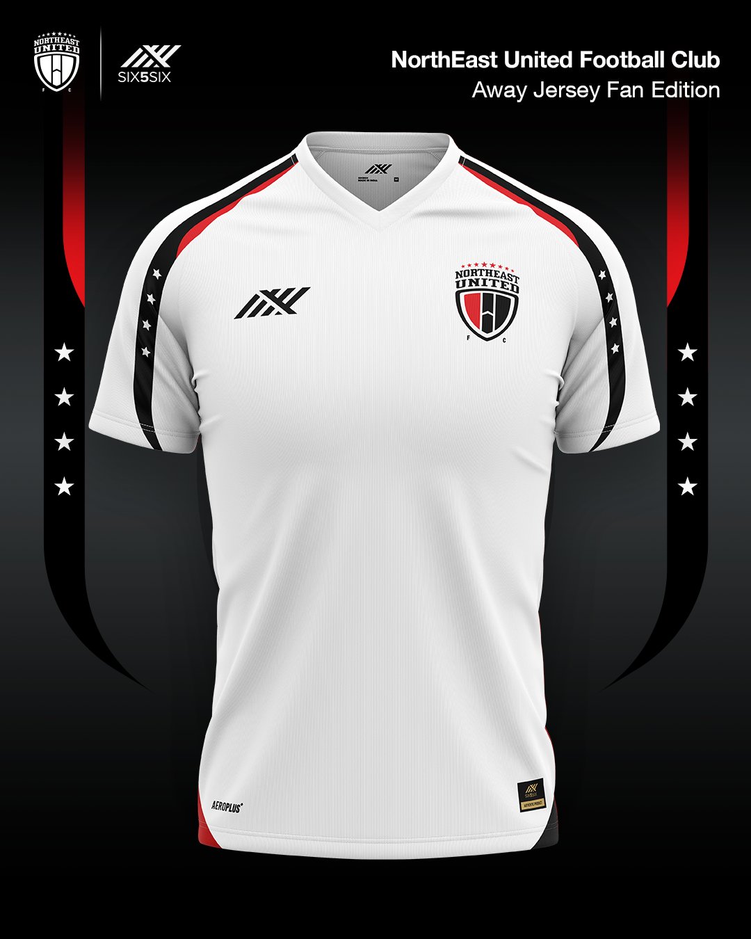 Six5Six lança as novas camisas do NorthEast United - Show de Camisas