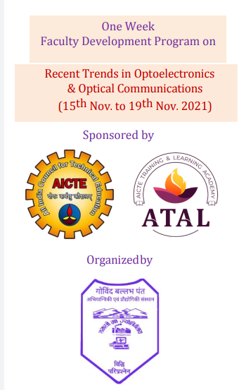 gbpietpauri's tweet photo. #ATALSponsored #1WeekFDP on #Recent_Trends_in_Optoelectronics_and_Optical_Communications At #ECED #Day5Session1 From 10 to 11:30 am
by
#DrYNSingh @IITKanpur
on topic
#Elastic_Optical_Network_at_IIT_Kanpur
Chair- Dr. Rajesh Kumar https://t.co/Nqaq5BZUJX
