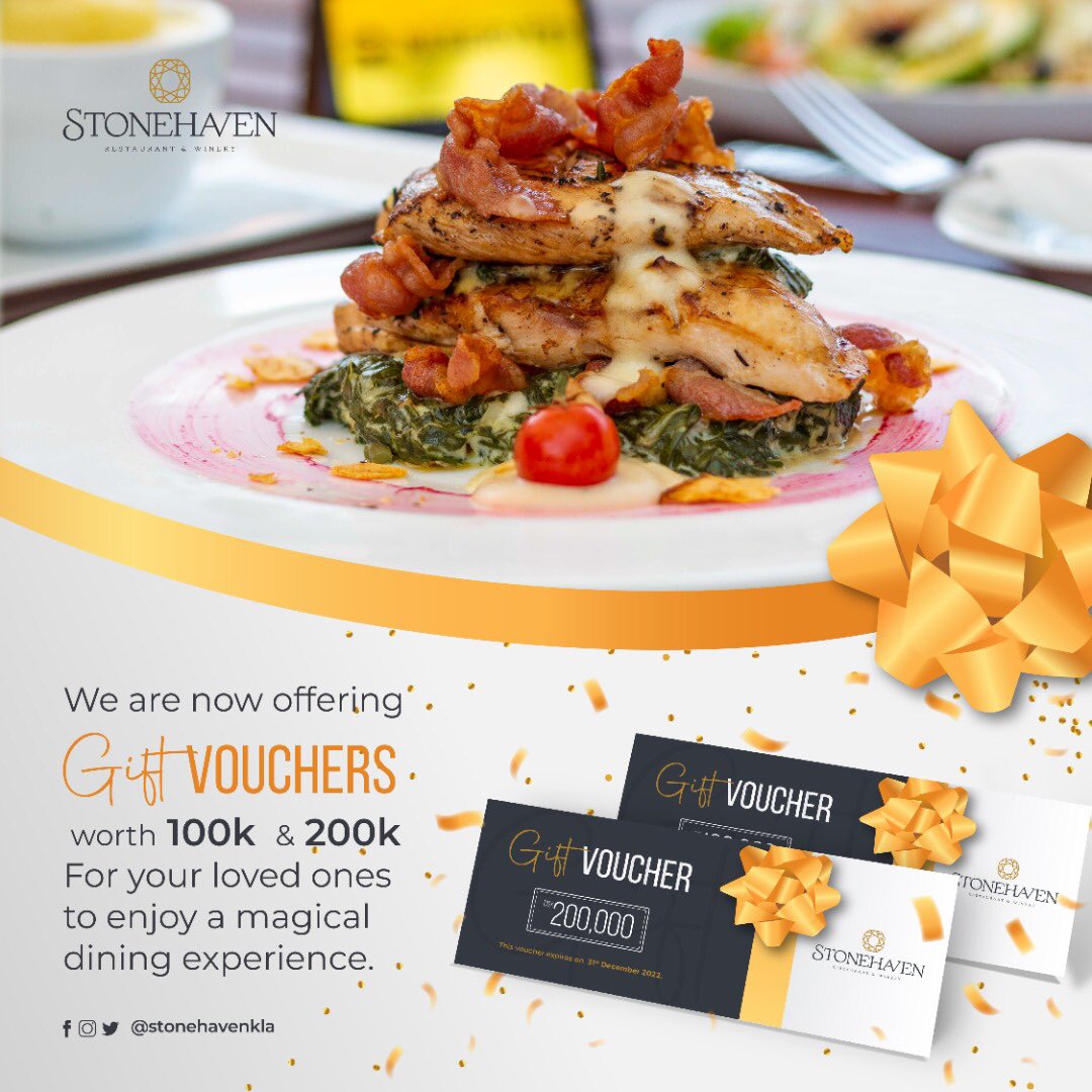 When you don’t know what to gift your loved ones this 🎄season, choose food!

Our restaurant #giftvouchers make the perfect gift to an unforgettable dining experience. Call us on 0709 342 064 for reservations & inquiries. 
#diningexperience #giftvouchersavailable #drinks #food