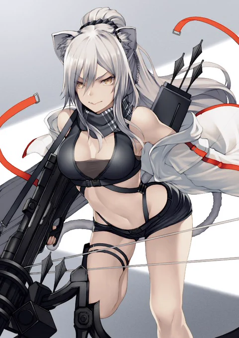 アークナイツ シュヴァルツ 描いてみました!   #アークナイツ #明日方舟 
