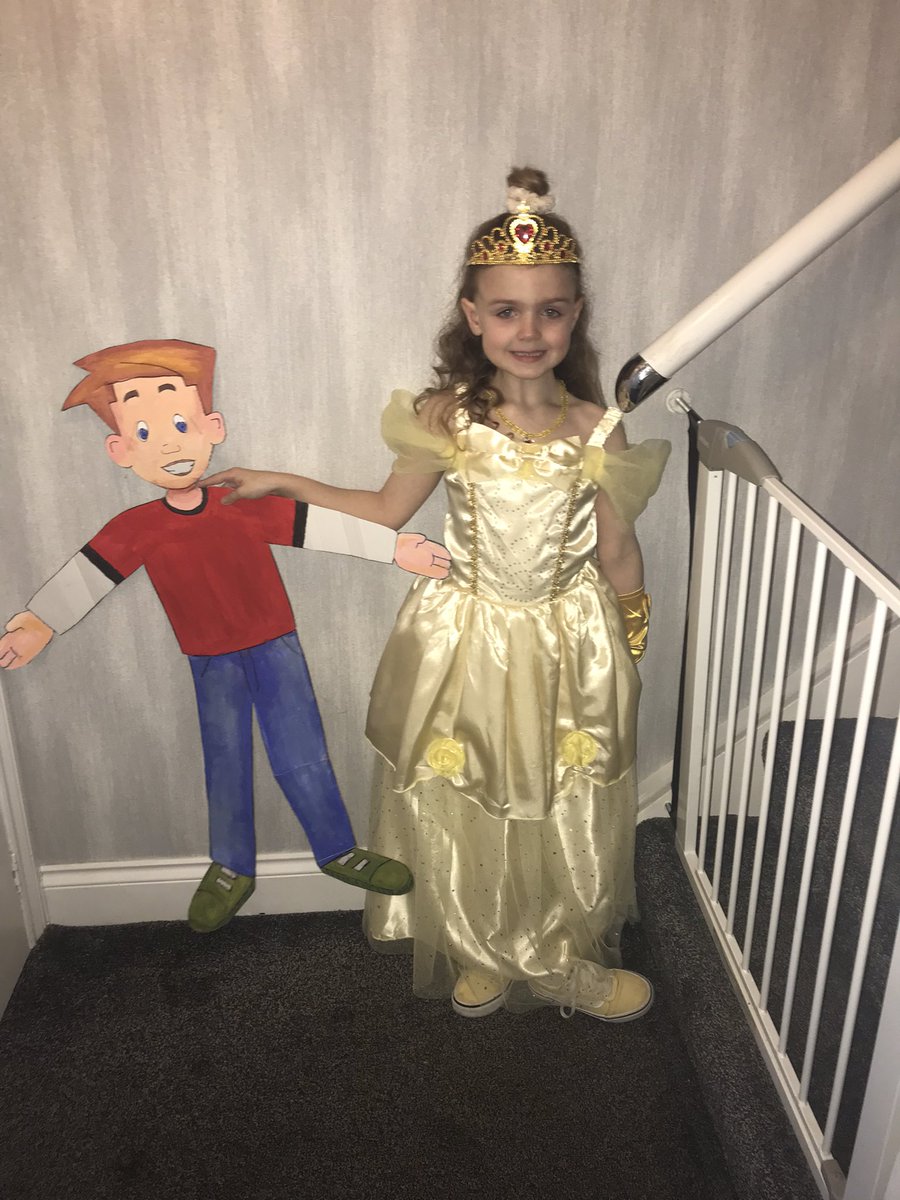 LGraham1980's tweet photo. @kearney_mr @GreenhillMrsM @GreenhillPS - E loved having Flat Stanley home for the weekend - He helped E become a princess before going to see Beauty &amp; the Beast! They also had a busy day celebrating E’s brothers birthday, before having a wee pamper night! 😊 https://t.co/9R7B2X9FoI