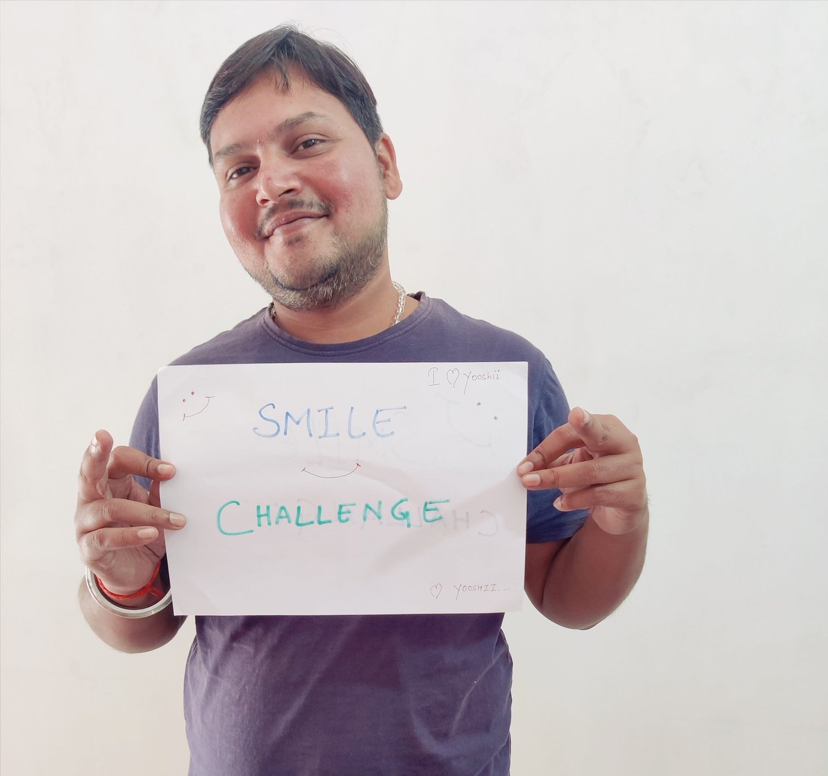 Cryptoluv18's tweet photo. @yooshi_official Show love and care to #Angelman with a beaming smile! #Smilechallenge @gauravcsawant @c_aashish @riegopic_pickaw https://t.co/OHVW1WVjGb