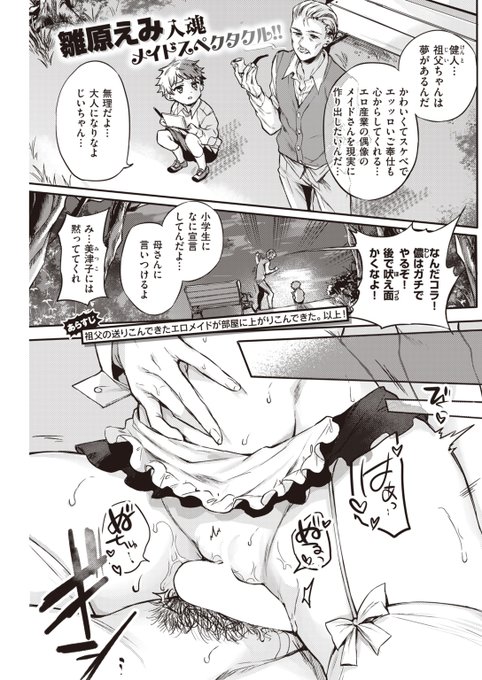 あらすじ:祖父の送り込んできたエロメイドが部屋に上がりこんできた。以上! 