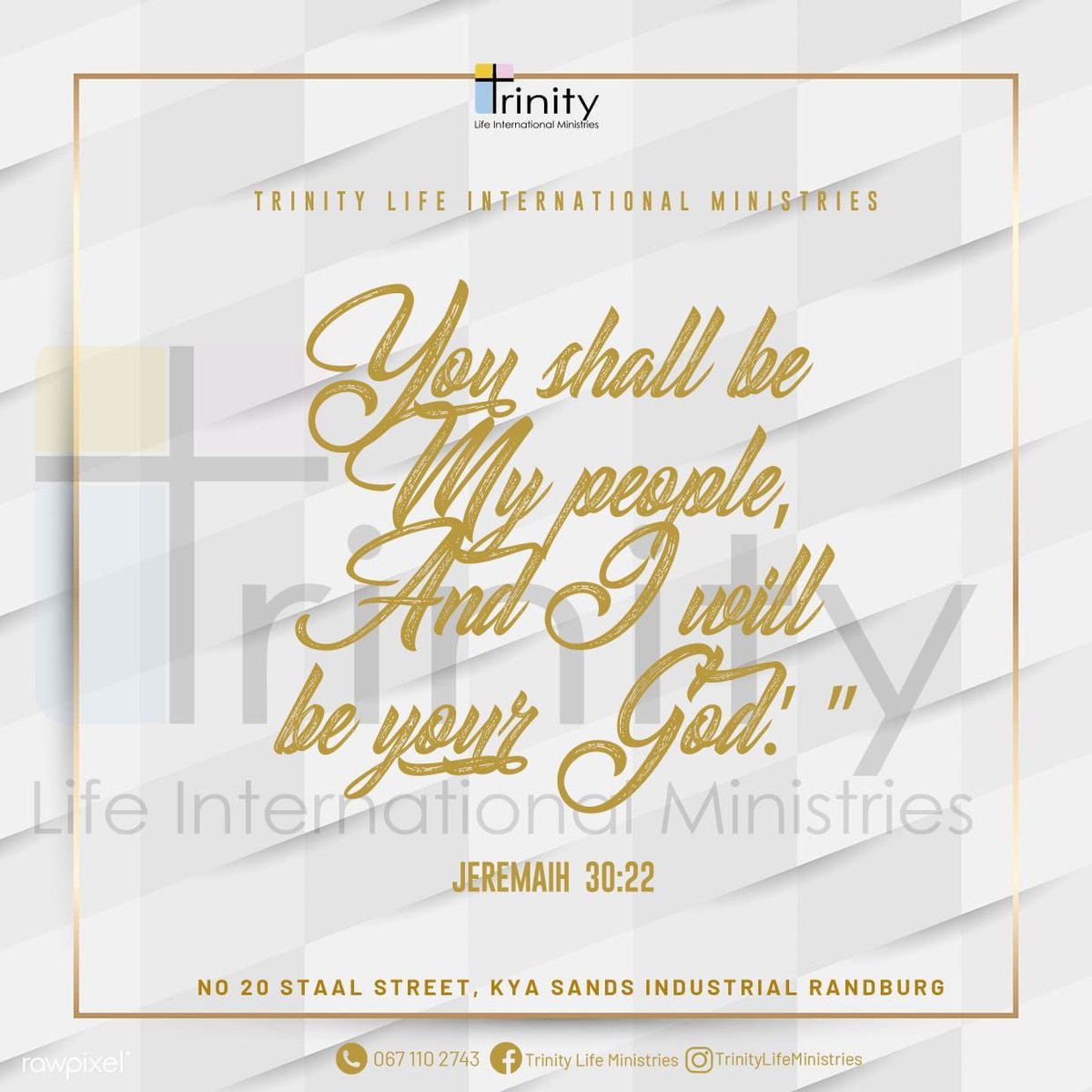 TrinityLifeInt's tweet photo. Good Morning, draw near to God and He will draw near to you. The only distance between you and God is in you taking a step towards Him in prayer♥️🙌🏾 https://t.co/cTxqvcvhMS