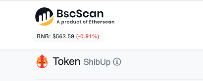 ShibUpToken's tweet photo. Thanks @bscscan team for updating our token information that quickly!

See our token here https://t.co/fN55Q0xiOa

#BSCGems #memecoins #Presale https://t.co/M2Qcp38ZZL