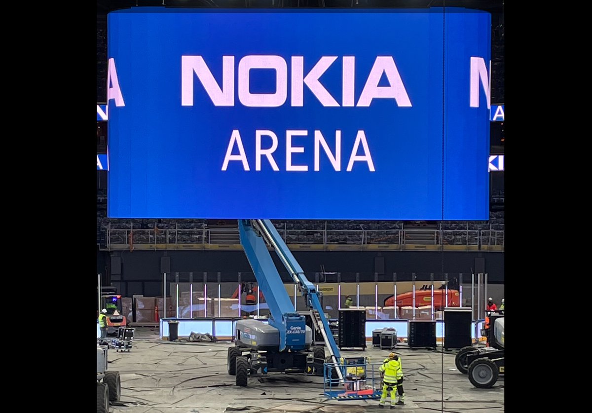 Se on siinä: Nokia Arena! <a href="/nokia/">Nokia</a>’lla on juuret #Tampere’ella, se on yksi kansainvälisimmistä yhtiöistämme, luotettava ja se tuo korkealla osaamisellaan lisäarvoa uudelle areenallemme. Nyt katse kohti 2 viikon kuluttua avautuvia tapahtumia! 🔥