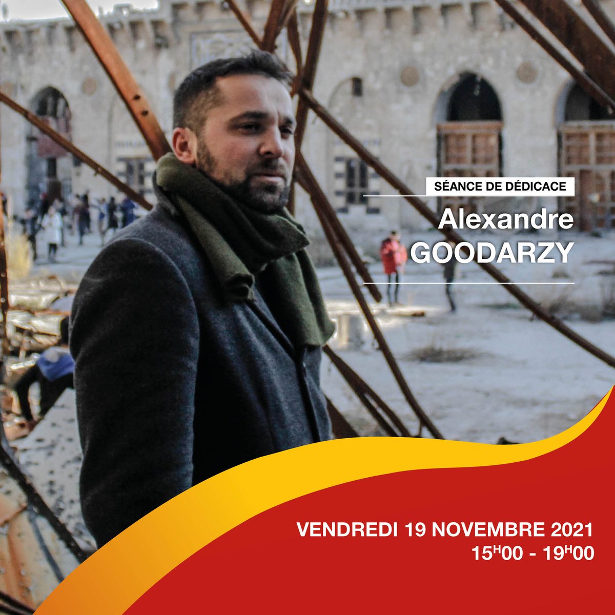 ✍️Vente de Noël de la Fondation à Paris : retrouvez <a href="/AlexGoodarzy/">Alexandre</a> de 15h à 19h aujourd'hui, au 37 rue des Volontaires (Paris 15e), pour une séance de dédicaces.