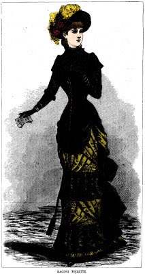 1881年の衣服のヴィンテージ広告。かわいい! 