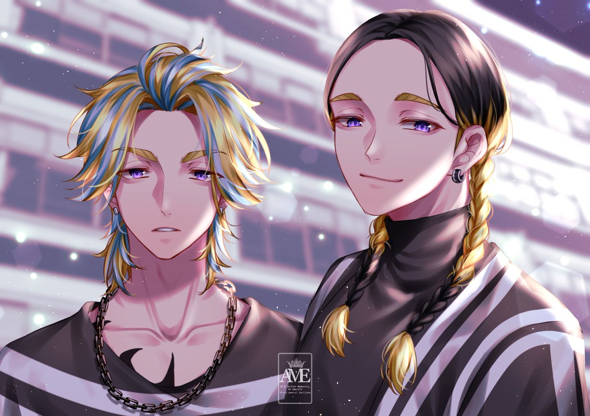 【486】東リべ 灰谷 東京卍リベンジャーズ ご満悦な灰谷竜胆の誕生日記念イラスト登場!