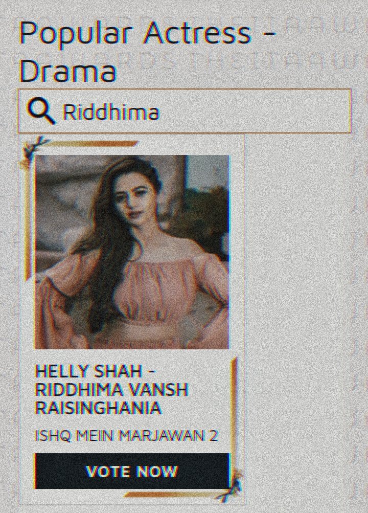~𝑮𝒆𝒏𝒕𝒍𝒆 𝑹𝒆𝒎𝒊𝒏𝒅𝒆𝒓~
Vote for our Vansh and Riddhima in ITA 2021 at given link
🔗 : theita2021.com

[ #RiAnsh #IshqMeinMarjawan2 #RrahulSudhir #HellyShah ]