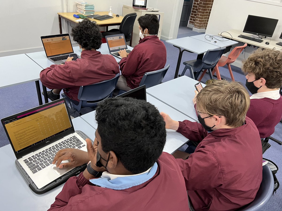 The Year 9 boys completed their follow up survey for the Future Proofing Study with the Blackdog Institute. It is the biggest study to be undertaken on youth mental health. An important initiative to be a part of to help future generations. #excellenceathbhs