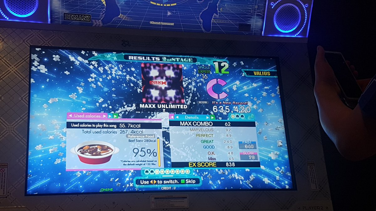 ntan_art's tweet photo. プレイすればするほどカロリーを計算してくれるのは便利だね https://t.co/xnVfC69Dow