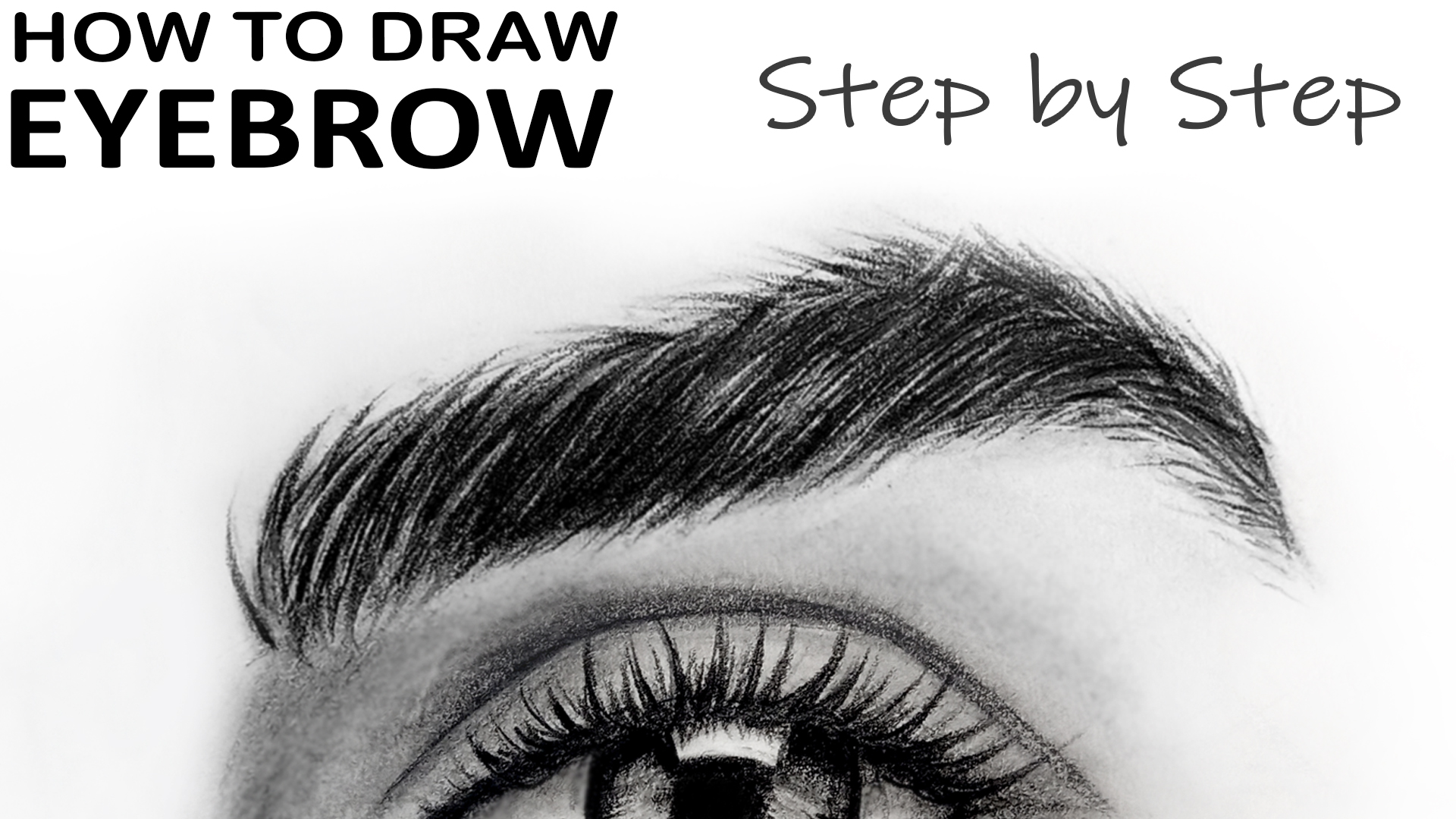 how to draw eyebrows art