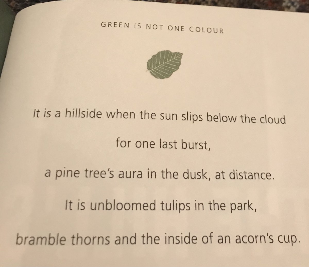 TLWforCumbria's tweet photo. ...part 2
"Green Is Not One Colour" by Nicola Davies.
Welcome to #OpenMountain & @KendalMtnLitFes
Have a great weekend, wherever you all may be. https://t.co/INfnqoSrK3