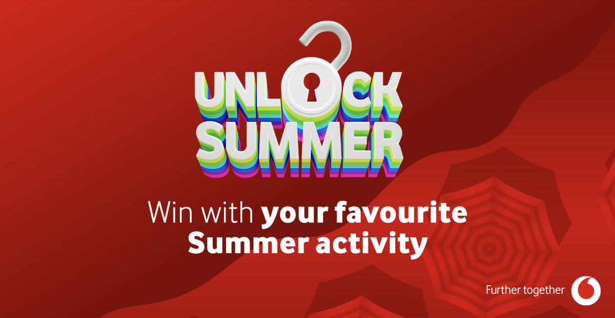 Want to 𝗪𝗜𝗡 some awesome mystery prizes?

Follow the steps below 👇 and you could be a winner!

👉 𝗥𝗘𝗣𝗟𝗬 to this Tweet using #UnlockYourSummer
👉 Add an emoji of your favourite outdoor summer activity
👉 Don't forget to tell us how you #UnlockYourSummer