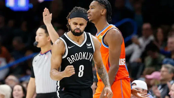 ndnsports's tweet photo. Patty Mills (Muralag) was virtually unstoppable from beyond the arc - making nine-of-12 attempts - as he set a franchise record for three-pointers off the bench
#IndigenousAthlete #Muralag #NBA #Nets
https://t.co/WmYeaghOUf https://t.co/cJoobShj7Z
