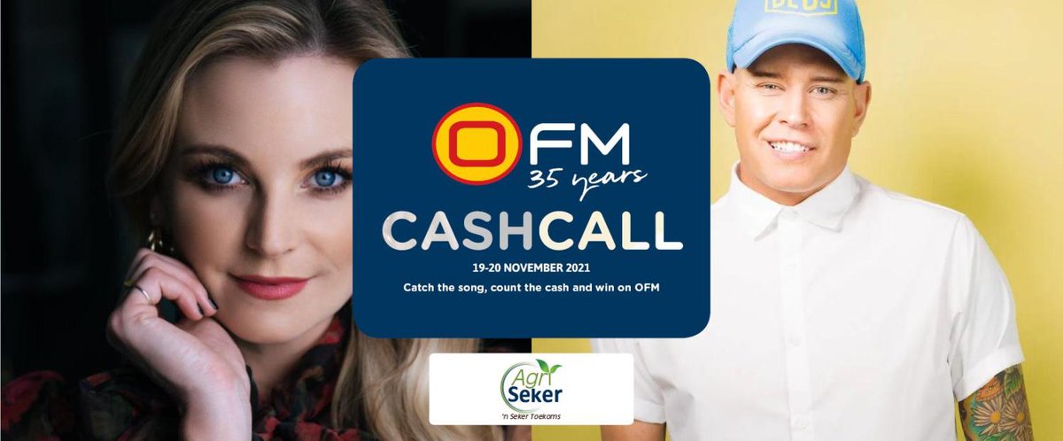 OFMNuus's tweet photo. #WIN with #OFMCashCall this morning! To see the #song you need to listen out for on #MidMorningMagic for a chance to win R1500 #cash, visit https://t.co/Yh5QtLVTa6. You’ll also get the keyword you need to SMS to enter. Ts & Cs apply. No under 18s. #SOYL #staysafe https://t.co/TEDj4sK2C7