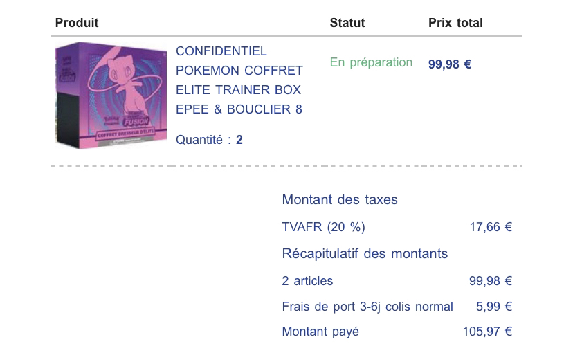 😈 Encore un succès chez LBF Cards