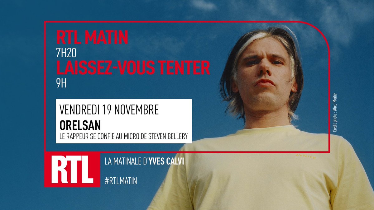 BernardLehut's tweet photo. Encore un @LVT_RTL d’exception ce vendredi matin avec @ladygaga et @Orel_san !
Rendez-vous à 9h sur @RTLFrance. https://t.co/8abalKwcUv