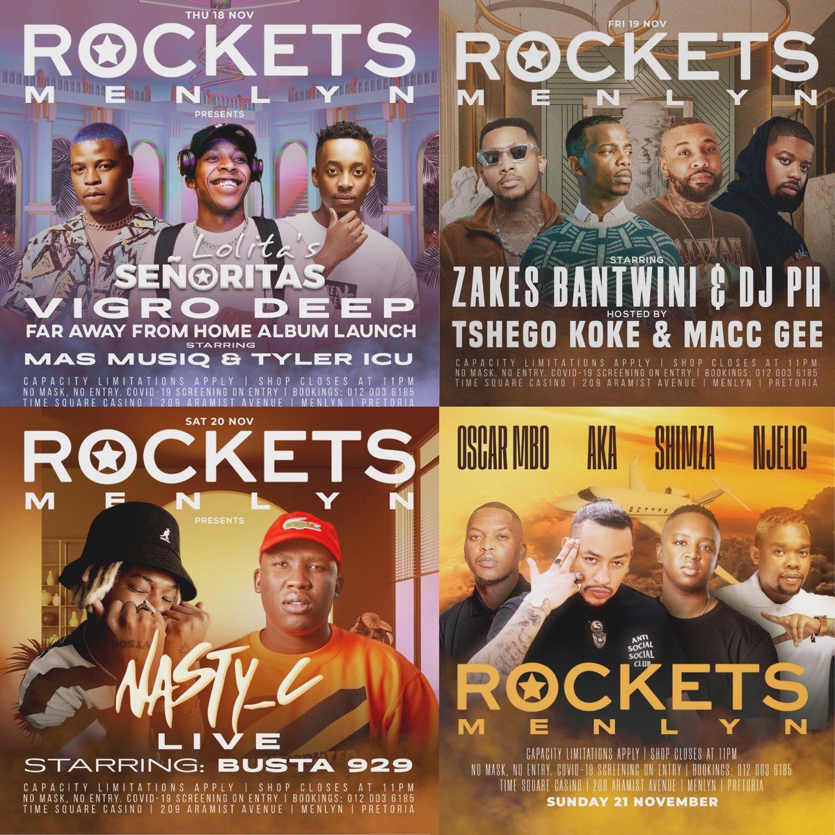 RocketsLife's tweet photo. We understood the assignment π€π€ #TopTierWeekend
#rocketslife #theoriginallifestyle
@ZakesBantwiniSA @iam_ph @tshegokoke @Nasty_CSA @busta_929 @OscarMbo @akaworldwide @Shimza01 @NJELIC_SA https://t.co/VFFtCjWd8K