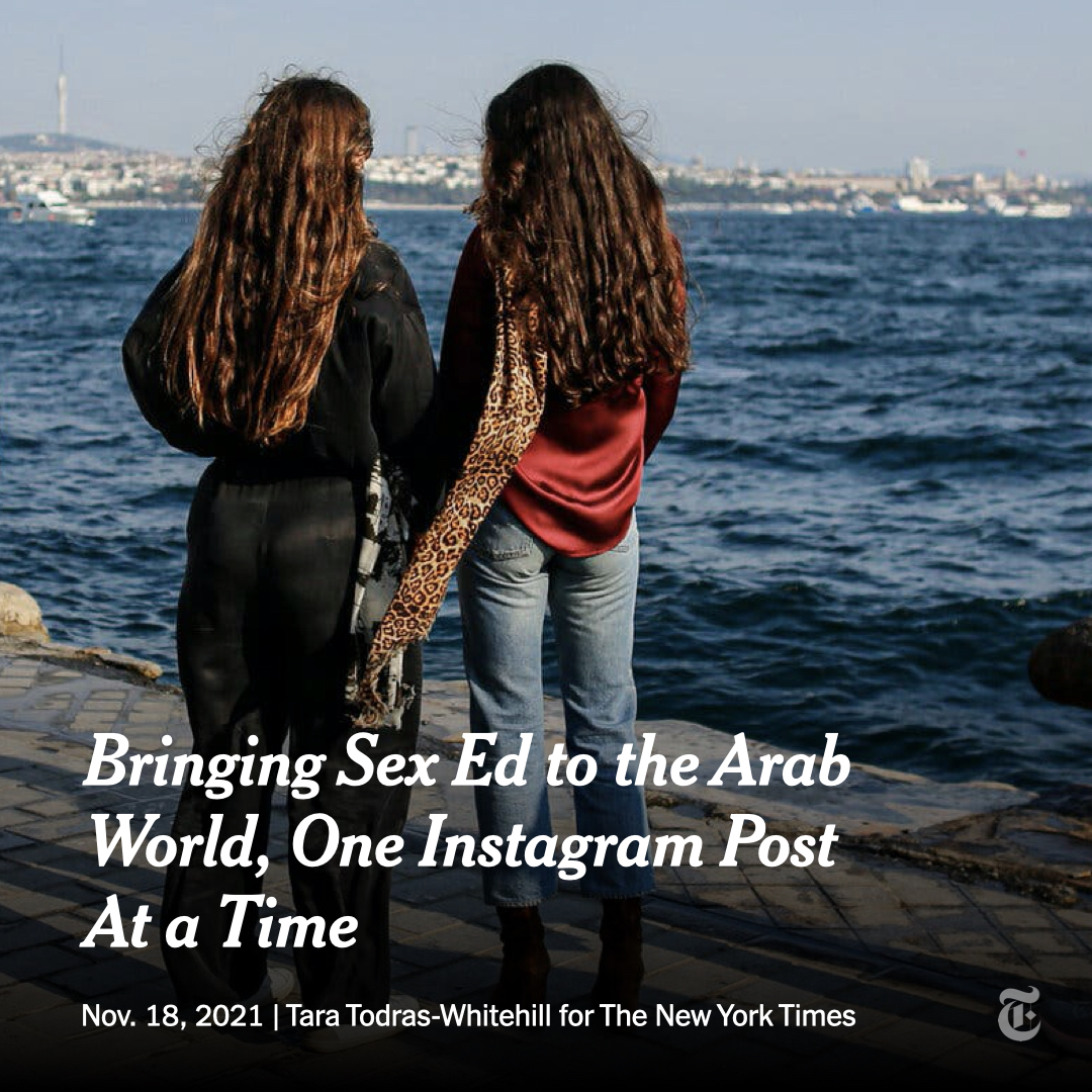 The website Mauj offers Arab women sex education in a region where not a single country teaches it comprehensively in schools. The site's founders, who also sell vibrators despite bans, are part of a wave of activists aiming for a cultural awakening. nyti.ms/3DAbiT6