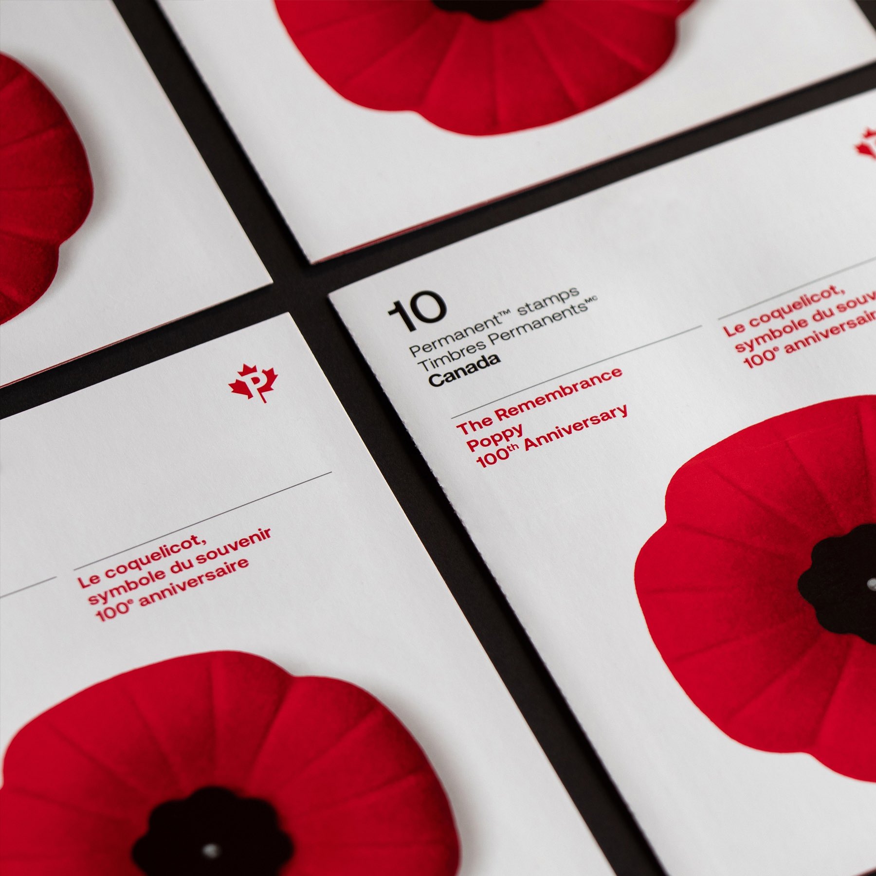 The Remembrance Poppy - Canada Postage Stamp