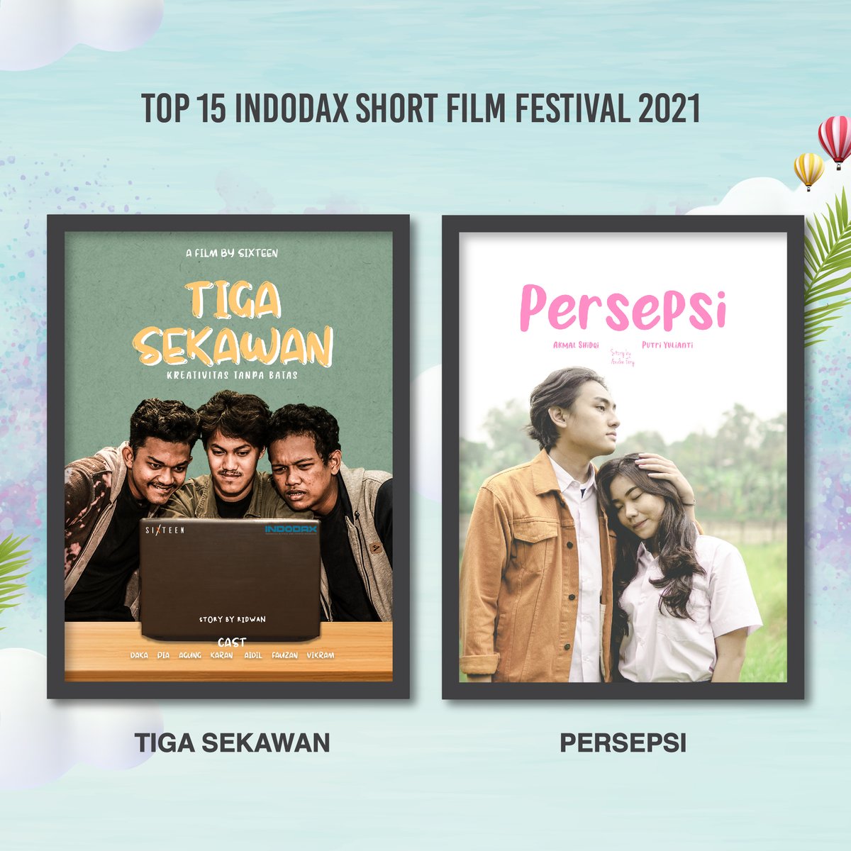 indodax's tweet photo. Sampai jumpa di Awarding Night Indodax Short Film Festival 2021 yang akan diselenggarakan pada Rabu, 15 Desember 2021, pukul 19.00 WIB melalui kanal YouTube Indodax! 😉

#indodax #asetmasadepan #ISFF #ISFF2021 #tanpabatas https://t.co/zGFIsOxekY