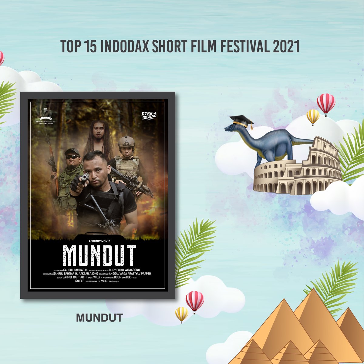 indodax's tweet photo. Sampai jumpa di Awarding Night Indodax Short Film Festival 2021 yang akan diselenggarakan pada Rabu, 15 Desember 2021, pukul 19.00 WIB melalui kanal YouTube Indodax! 😉

#indodax #asetmasadepan #ISFF #ISFF2021 #tanpabatas https://t.co/zGFIsOxekY
