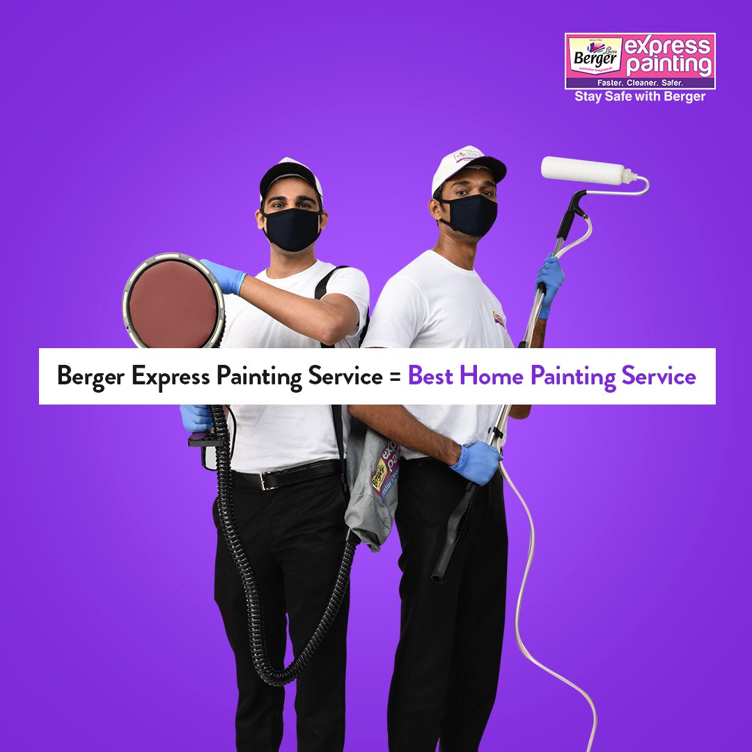 BergerPaintsInd's tweet photo. Find out why choosing Berger Express Painting is a smart decision: 
https://t.co/ynntvNUMe5 
#BergerExpressPainting #BergerPaints #BergerBlog https://t.co/ZPM3JmxAYJ