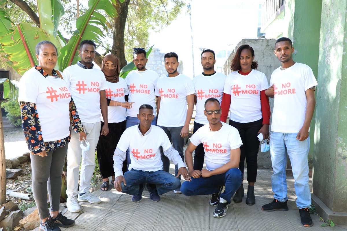 woreda10's tweet photo. #NoMore to disinformation, fake news, bullying, demonization of Ethiopia and all that is against Ethiopia - we keep on resisting - we won't be sidelined.  #NoMore https://t.co/Aiynh5haL7