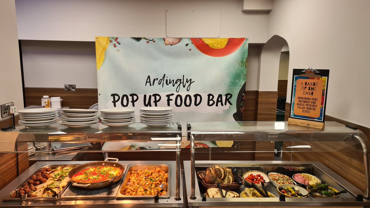 hollybush12's tweet image. A Taste of the East 🇹🇷 @ArdinglyDining
#Turkishbreakfast #atasteoftheeast #popupbar #ardinglycollege