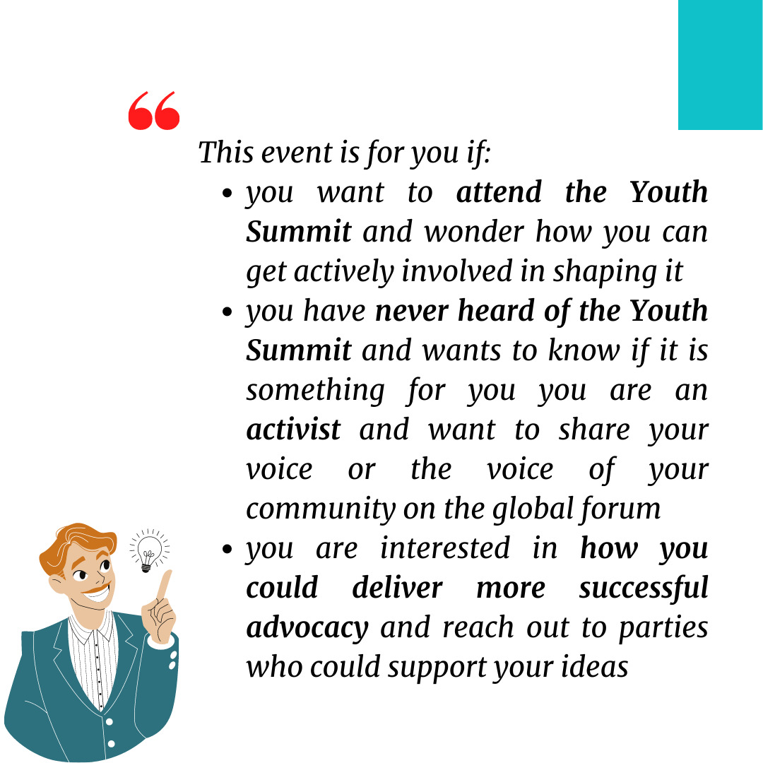 Project Youth Summit tweet media