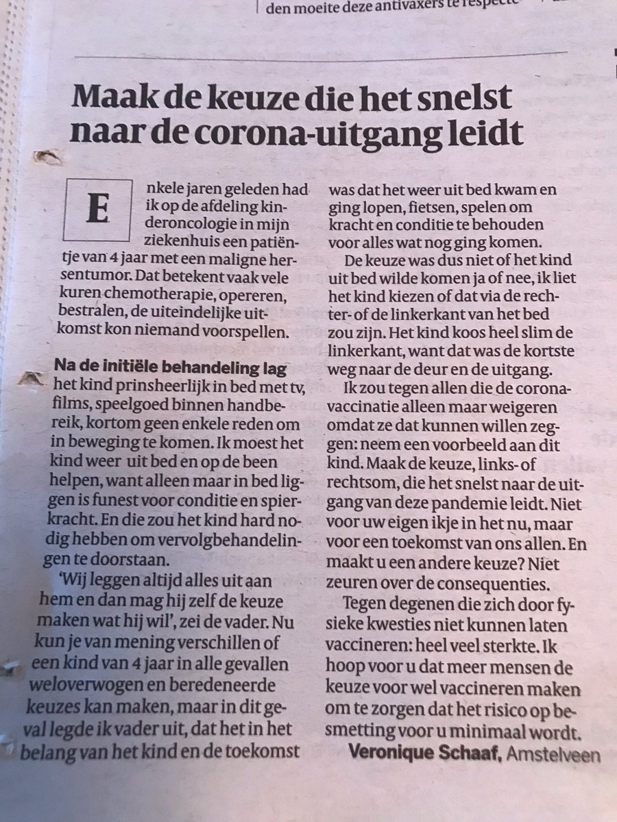 Precies dit! #corona