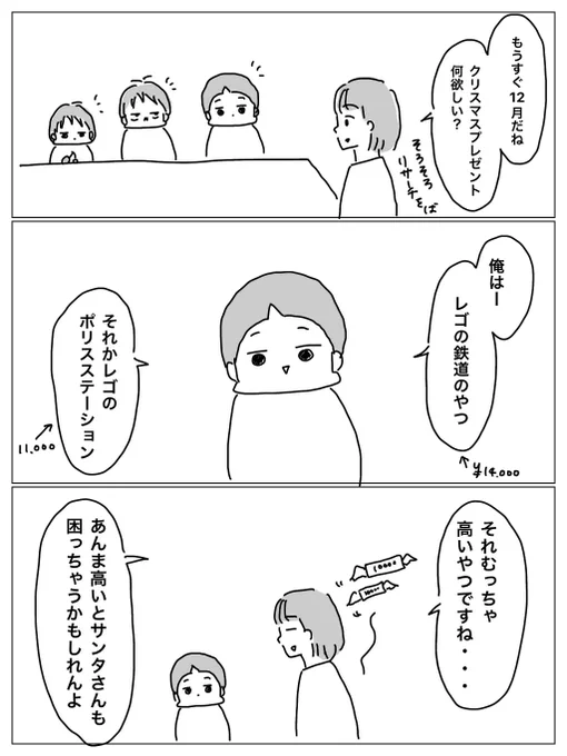 サンタ活は早くも難航 